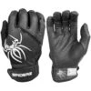 2023 Spiderz Pro Model Batting Gloves: Black/White -Apparel Store 2023SpiderzProModelBattingGloves Black White Title