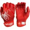 2023 Spiderz Pro Model Batting Gloves: Red/White -Apparel Store 2023SpiderzProModelBattingGloves Red White Title