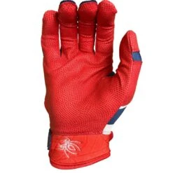 2023 Spiderz Pro Model Batting Gloves: White/Red/Navy -Apparel Store 2023SpiderzProModelBattingGloves White Red Navy2023SpiderzProModelBattingGloves White Red Navy 2