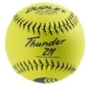 Dudley Thunder ZN 12" STADIUM 47/450 USSSA Slowpitch Softballs (DOZEN): 4U528Y -Apparel Store 4U 528Y ThunderZN1