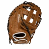 Wilson Aura A900 33" Fastpitch Catcher's Mitt : WTA09RF20FPCM -Apparel Store A09RF20CM 0 Aura FP Catchers Mitt 33 BritishTan White Back