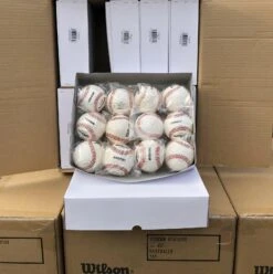 Wilson A1010S Blem Baseballs: One Case (10 Dozen) -Apparel Store A1010s Box