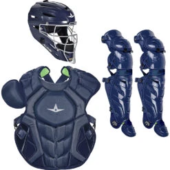 All-Star S7 AXIS (Adult) Solid Catcher's Kit NOCSAE APPROVED: CKCCPRO1XS -Apparel Store All StarS7AXIS Adult Catcher sKitNOCSAEAPPROVED CKCCPRO1XNavy
