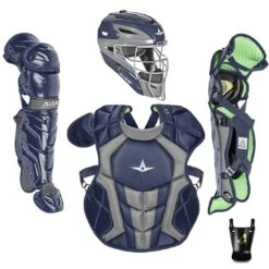 All-Star S7 Axis Elite (Ages 9-12) Catcher's Kit NOCSAE Approved: CKCC912S7X -Apparel Store All StarS7AxisElite Ages12 16 Catcher sKitNOCSAEApproved CKCC1216S7XNavy d0b7a4a6 34f2 48da 828e 4e08f7213faf