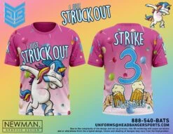 Banger Brand " I Just Struck Out " SS Jersey