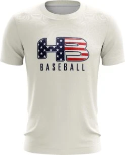 Headbanger Sports Exclusive " HB Sports Baseball" Short Sleeve Jersey -Apparel Store Baseball Cream