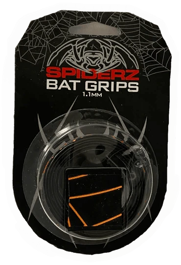 Spiderz Bat Grip (1.1 MM) - Black / Orange 3 Spiderz Bat Grip (1.1 MM) - Black / Orange