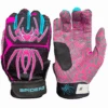 2023 Spiderz HYBRID Batting Gloves: Black Vice -Apparel Store Black Vice