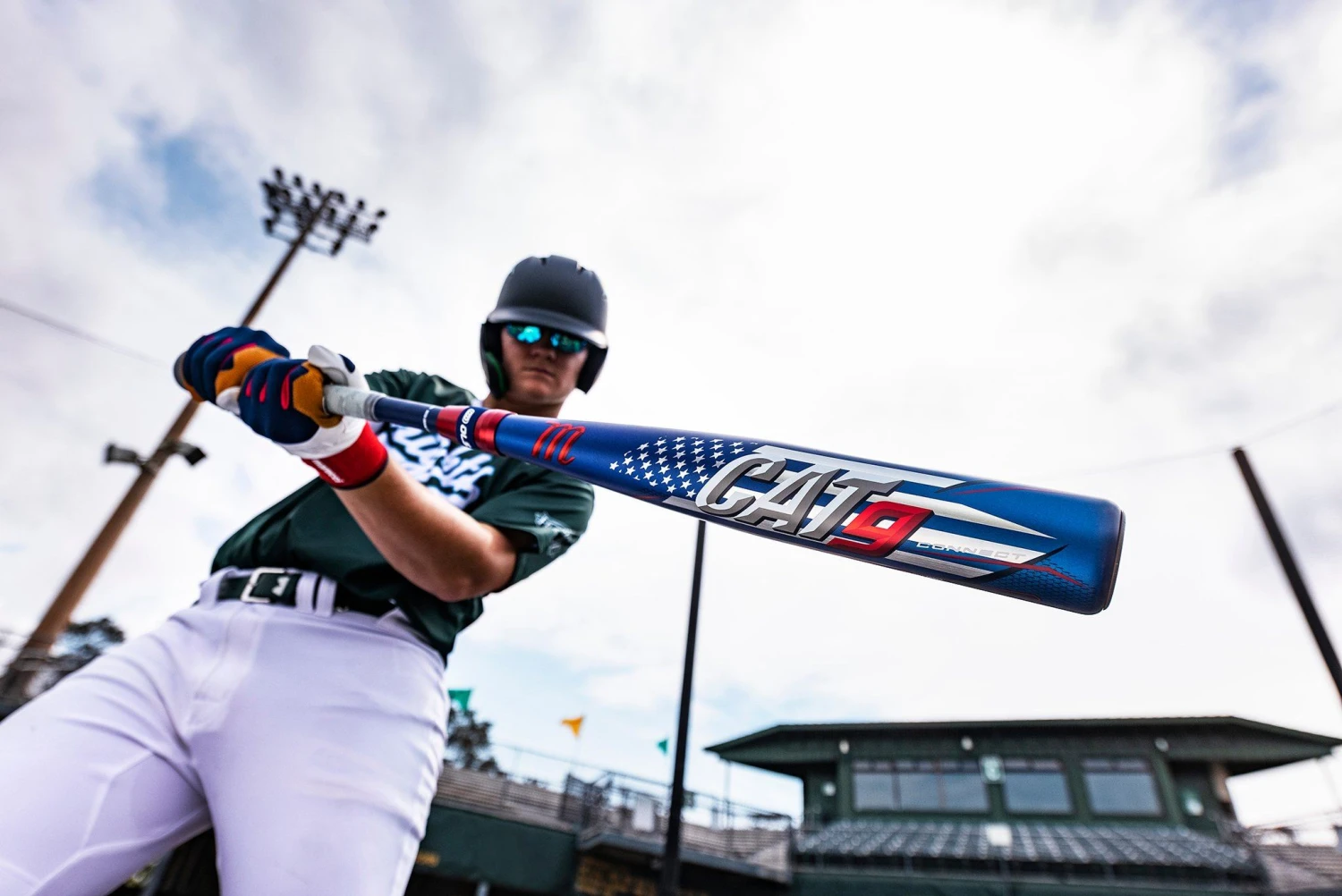 Marucci CAT 9 Connect America BBCOR (-3) Baseball Bat: MCBCC9A 4 Marucci CAT 9 Connect America BBCOR (-3) Baseball Bat: MCBCC9A - Image 2