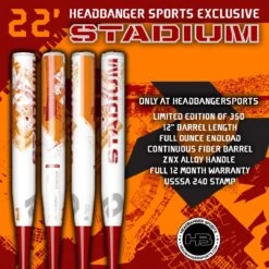 2022 DeMarini Stadium 12" USSSA Slowpitch Softball Bat: WTDXSTU-22 -Apparel Store DeMarini Stadium STU 22 Red Orange 1200x1200 b83cb472 7006 47d9 a10d a9a3f1f5be64