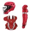 Easton Elite X Catcher's Box Set (Adult, Intermediate & Youth): Red -Apparel Store EliteX Red