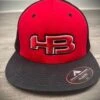 HB Sports Exclusive ES342 Fitted Baseball And Softball Hat: Wolfpack -Apparel Store IMG 39492Small