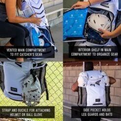 Easton Jen Schro Catcher's Backpack: 8073091 -Apparel Store Jen Catchers bag tech