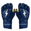 Bruce Bolt PREMIUM PRO Long Cuff Batting Gloves: Navy -Apparel Store LC NVYG HERO