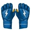 Bruce Bolt PREMIUM PRO Long Cuff Batting Gloves: Royal -Apparel Store LC ROYG HERO