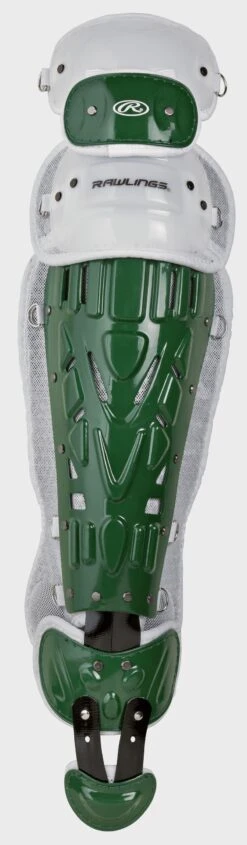 Rawlings Youth Dark Green/White VELO 2.0 Catcher's Gear Box Set: CSV2Y-DG / W -Apparel Store LGVEL DG W 1