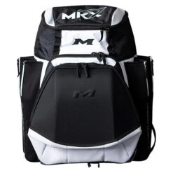 Miken MK7X XL Baseball And Softball Backpack (Multiple Colors) -Apparel Store MKMK7X XLWhite
