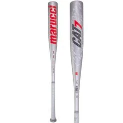 Marucci CAT 7 Silver (-10) USSSA Baseball Bat: MSBC7210S