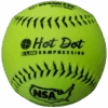 Worth 11" Hot Dot NSA Slowpitch Softballs 52/275 (Dozen): NO11SY -Apparel Store NO11SY 500x500 5f43cb18 22d2 420d a1c2 3e29cb3e645c
