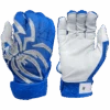 2022 Spiderz PRIZM Batting Gloves: Royal Blue/Silver -Apparel Store PRIZM RoyalBlueSilver