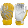2022 Spiderz PRIZM Batting Gloves: Yellow/Silver 2 2022 Spiderz PRIZM Batting Gloves: Yellow/Silver -Apparel Store PRIZM YellowSilver