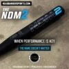 PURE Sports NDM2 12" 2 Piece Game Ready USSSA Slowpitch Softball Bat: M2FE -Apparel Store PURE Sports NDM2 INSTA Campaign 2
