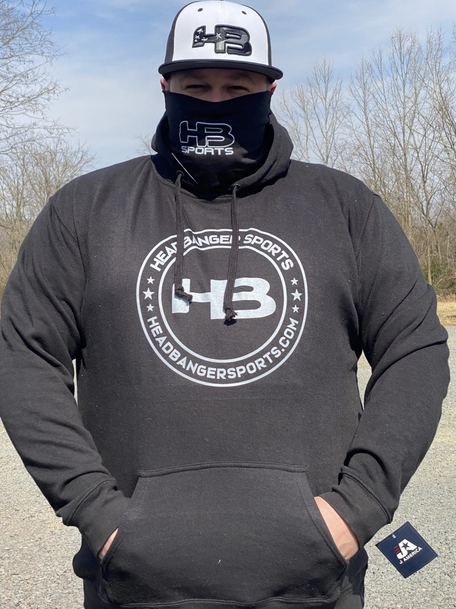 Headbanger Sports Exclusive Gaiter Fleece Hoodie (Multiple Colors) 3 Headbanger Sports Exclusive Gaiter Fleece Hoodie (Multiple Colors)
