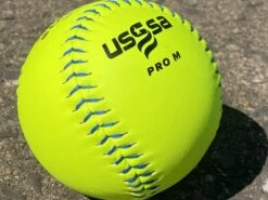 Worth 12" Super Gold Dot PRO M USSSA Slowpitch Softballs (Dozen): UM12CY -Apparel Store PhotoMar11 121045PM