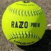 DeMarini RAZZO 12" PRO M USSSA Slowpitch Softballs (Dozen): WTDRZPMC12UB 1 DeMarini RAZZO 12" PRO M USSSA Slowpitch Softballs (Dozen): WTDRZPMC12UB -Apparel Store PhotoMar11 121138PM