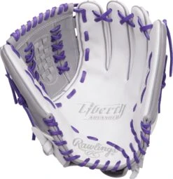 Rawlings Liberty Advanced Color Series 12.5" Fastpitch Glove: RLA125 (Multiple Colors) -Apparel Store RLA125 18WPG 1 png