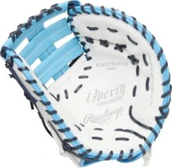 Rawlings Liberty Advanced Color Series 13" Fastpitch First Base Mitt: RLADCTSB (Multiple Colors) -Apparel Store RLADCTSBWCBN 1 png