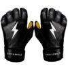 Bruce Bolt PREMIUM PRO Short Cuff Batting Gloves: Black -Apparel Store SC BLKG HERO