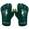 Bruce Bolt PREMIUM PRO Short Cuff Batting Gloves: GREEN -Apparel Store SC GRNG HERO