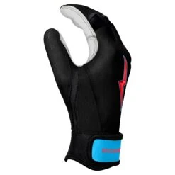 Bruce Bolt PREMIUM PRO BRINSON Series Short Cuff Batting Gloves: Black -Apparel Store SC LBB SIDE
