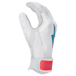 Bruce Bolt PREMIUM PRO BRINSON Series Short Cuff Batting Gloves: White -Apparel Store SC LBW SIDE