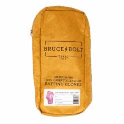 Bruce Bolt PREMIUM PRO Short Cuff Batting Gloves: Red -Apparel Store SC REDG BAG