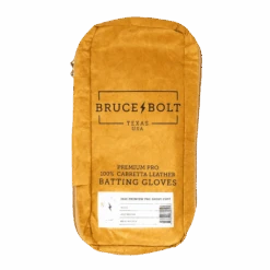 Bruce Bolt PREMIUM PRO Short Cuff Batting Gloves: White -Apparel Store SC WHTG BAG