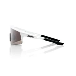 100% SPEEDCRAFT SL Matte White - HiPER Silver Multilayer Mirror Lens -Apparel Store SP21 SPEEDCRAFTSL 61002 404 01 PROFILE