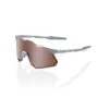 100% HYPERCRAFT Sunglasses Matte Stone Grey - HiPER Crimson Silver Mirror Lens -Apparel Store SP22 HYPERCRAFT XS 60002 00001 3Q