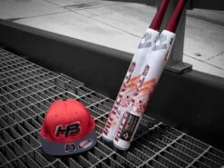 Headbanger Sports I8503 Cap America Flexfit Perforated Performance Hat: Red & Black -Apparel Store STU HAT