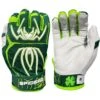 2023 Spiderz Ltd Ed "Lucky" ENDITE Batting Gloves: Dark Green/Kelly Green/White -Apparel Store Spiderz Lucky Batting Gloves