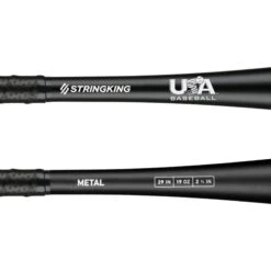 StringKing Metal (-10) USA Baseball Bat: SKUSM10 -Apparel Store StringKing Baseball Metal USABat Bat 29 Inch Close Up FQtnbTV base 2x 5r3SOSw