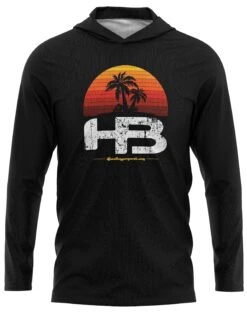 Headbanger Sports Exclusive Ultra Lightweight Long Sleeve Hoodies: Lifestyle Series -Apparel Store Sunset