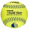 Worth 12" USSSA Super Gold Dot Classic M Softballs (Dozen): UC12SY -Apparel Store UC12SY