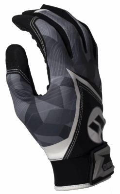 2020 Black Worth Batting Gloves: WBGL20-BLK -Apparel Store WBGL20 BLK side
