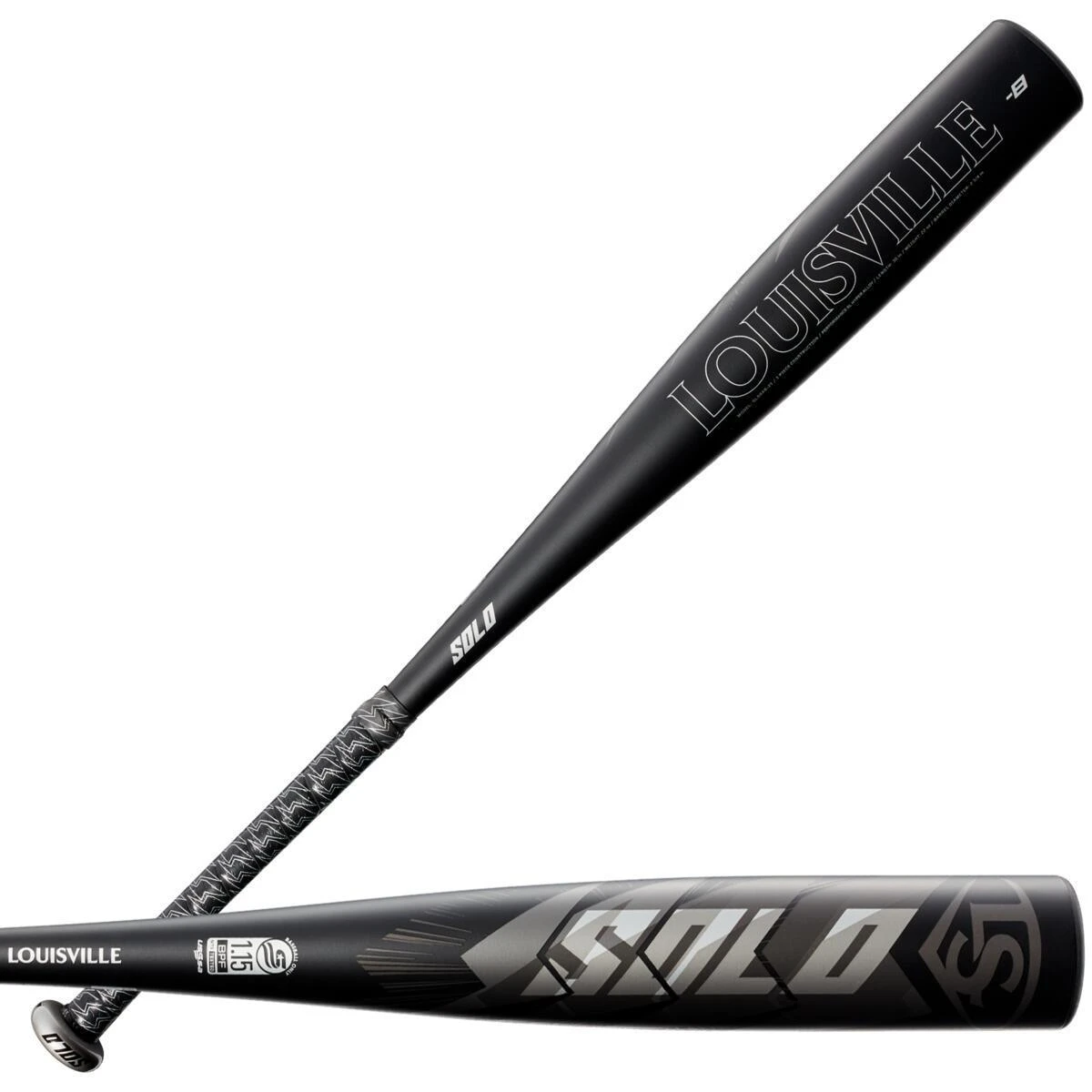 2021 Louisville Slugger SOLO (-8) USSSA Baseball Bat: WBL2485010 - Image 2