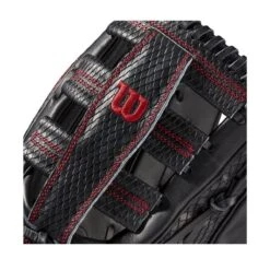 2021 Wilson A2K 1775SS 12.75" Outfield Baseball Glove: WBW1000671275 -Apparel Store WBW100067 4 A2K OF 1775SS 1275 BlackSS BlackSnakeSS Red.png.cq5dam.web .1200.1200