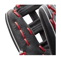 2021 Wilson A2K 1799SS 12.75" Outfield Baseball Glove: WBW1000691275 -Apparel Store WBW100069 6 A2K OF 1799SS 1275 BlackSS BrownSnakeSS Black.png.cq5dam.web .1200.1200