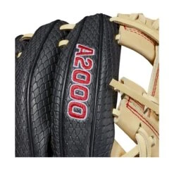 2021 Wilson A2000 PF88SS Pedroia Fit 11.25" Infield Baseball Glove: WTA20RB20PF88SS -Apparel Store WBW100107 5 A2000 IF PF88SS 1125 BlackSnakeSS Blonde Red.png.cq5dam.web .1200.1200