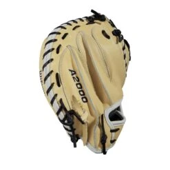 Wilson A2000 CM33 33" Baseball Catcher's Mitt: WBW10011533 13 Wilson A2000 CM33 33" Baseball Catcher's Mitt: WBW10011533 -Apparel Store WBW100115 3 A2000 C DPCM 33 Blonde.png.cq5dam.web .1200.1200